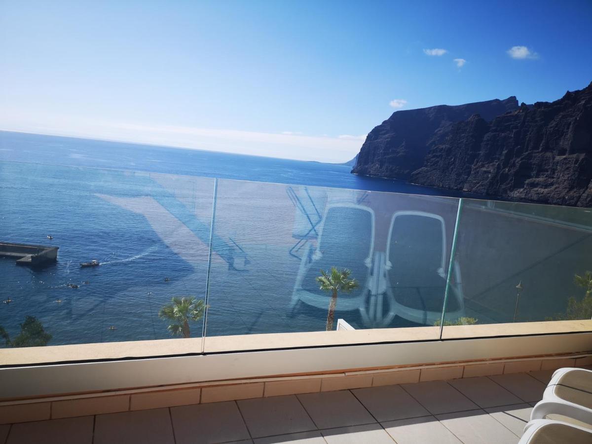 Luxury Apt. With Stunning Sea View Acantilado de los Gigantes المظهر الخارجي الصورة