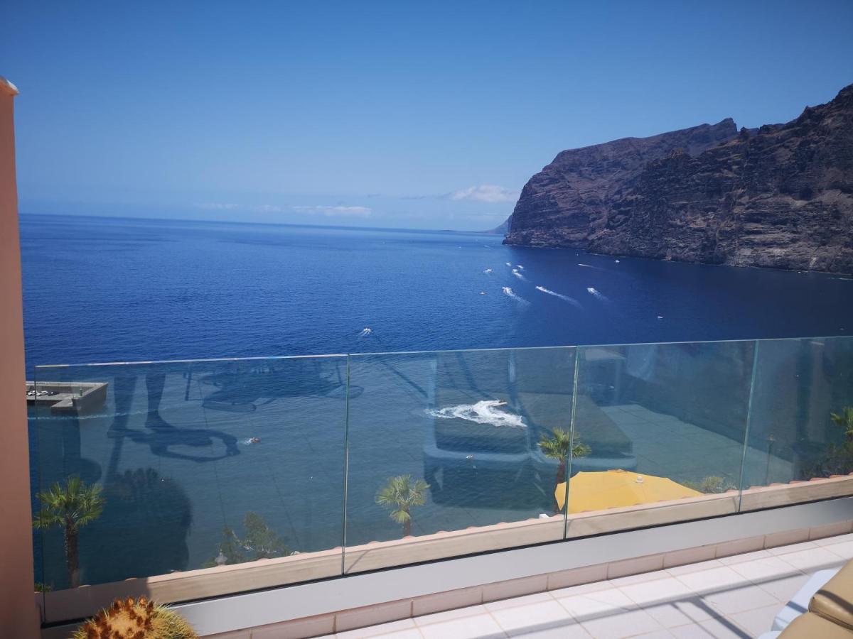 Luxury Apt. With Stunning Sea View Acantilado de los Gigantes المظهر الخارجي الصورة
