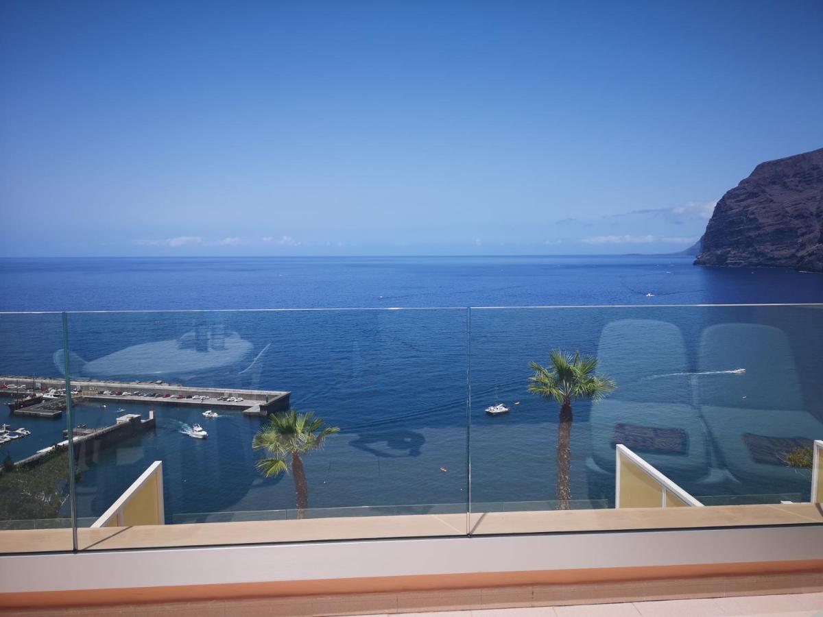 Luxury Apt. With Stunning Sea View Acantilado de los Gigantes المظهر الخارجي الصورة
