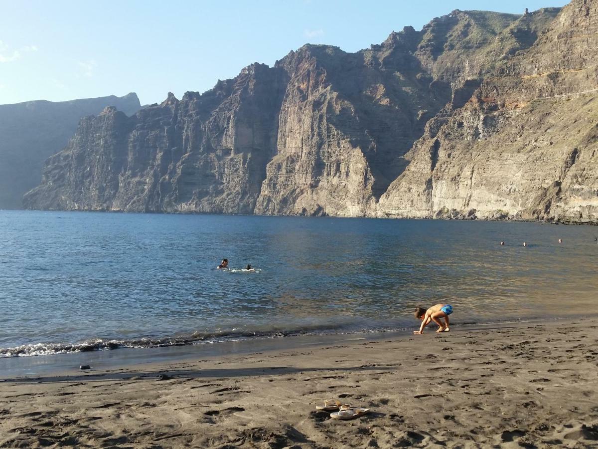 Luxury Apt. With Stunning Sea View Acantilado de los Gigantes المظهر الخارجي الصورة