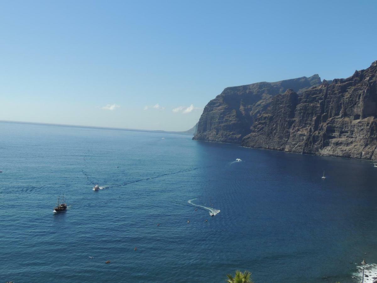 Luxury Apt. With Stunning Sea View Acantilado de los Gigantes المظهر الخارجي الصورة